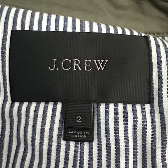 J. Crew Trench Coat Size 2 - Picture 4 of 5
